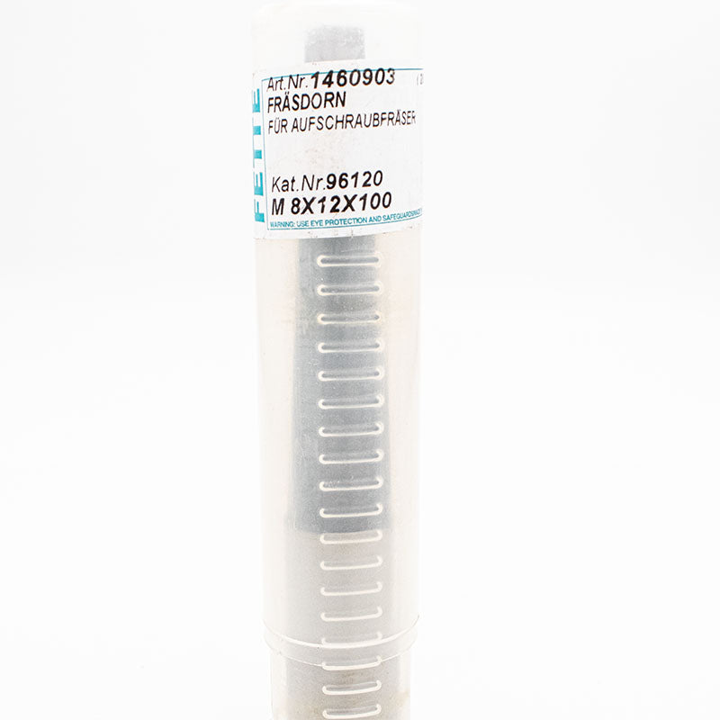 Fräsdorn für Aufschraubfräser M8x12x100