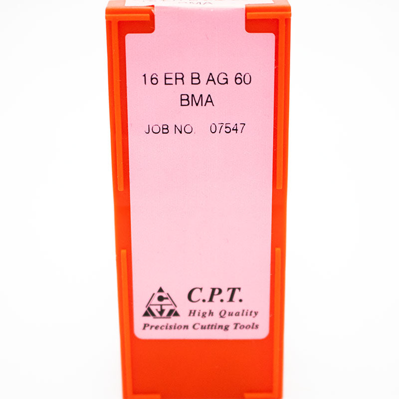 10 Stk. 16 ER B AG 60 BMA C.P.T Wendeschneidplatten