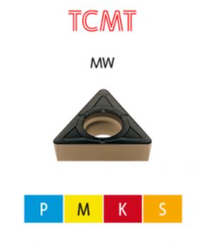 10 Stk. TCMT 110308 MW PALBIT Wendeschneidplatten