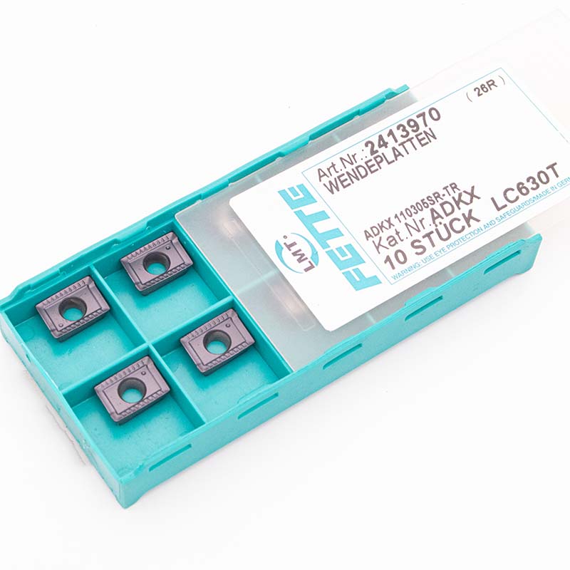 10 Stk. ADKX 110305 SR-TR LC630T LMT FETTE Wendeschneidplatten