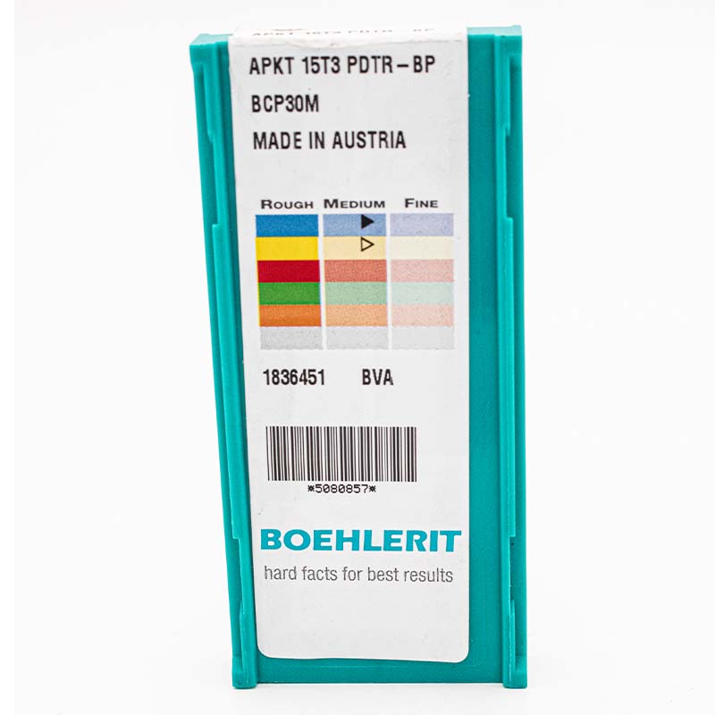 6 Stk. APKT 15T3 PDTR BP BOEHLERIT Wendeschneidplatten
