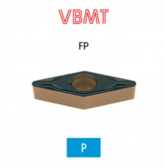 10 Stk. VBMT 110308 FP Palbit Wendeschneidplatten