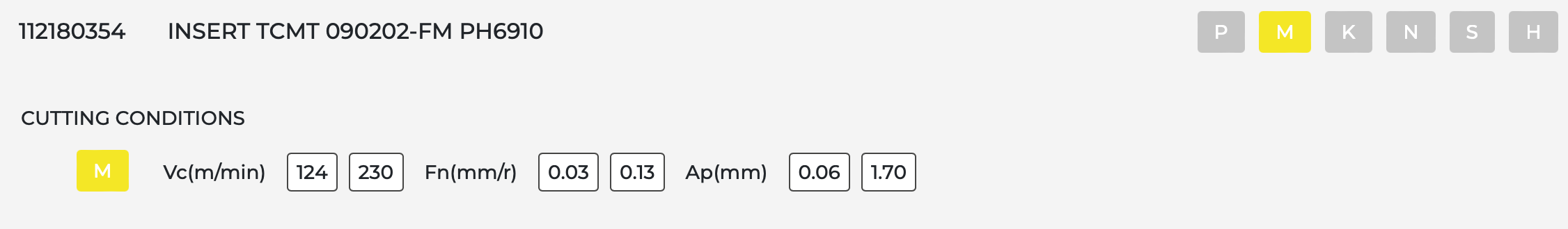 10 Stk. TCMT 090202 FM PALBIT Wendeschneidplatten