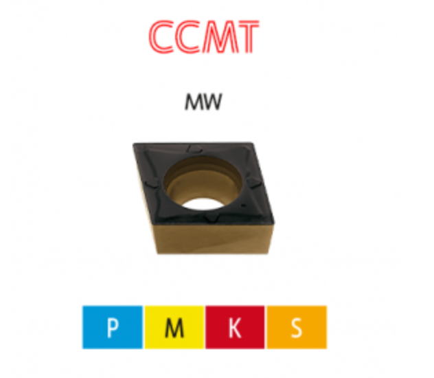 10 Stk. CCMT 09T304 MW PALBIT Wendeschneidplatten