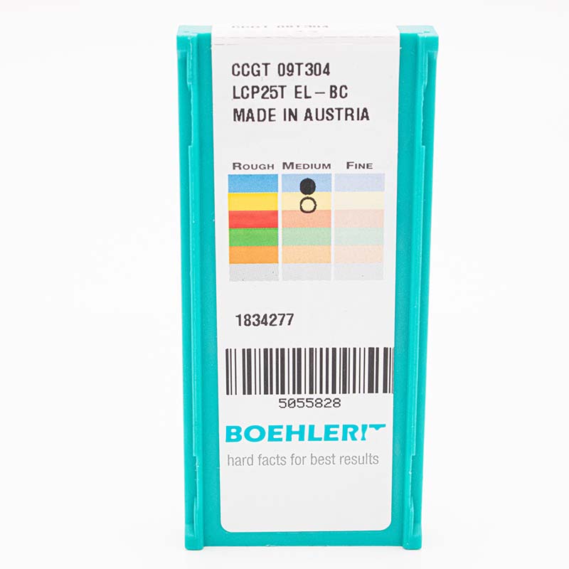 5 Stk. CCGT 09T304 EL-BC BOEHLERIT Wendeschneidplatten