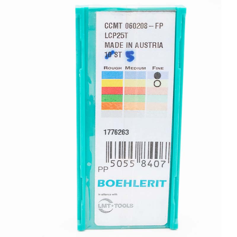 5 Stk. CCMT 060208 FP BOEHLERIT Wendeschneidplatten