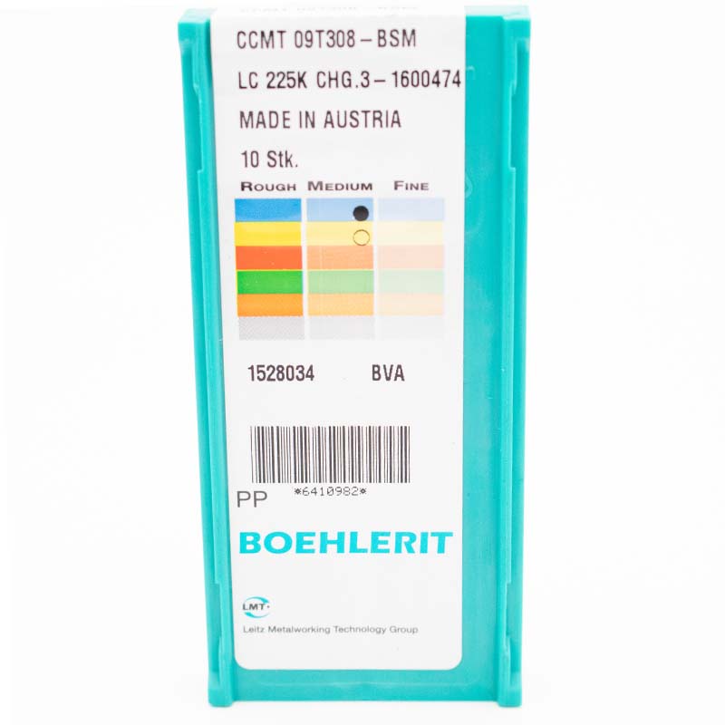 10 Stk. CCMT 09T308 BSM BOEHLERIT Wendeschneidplatten