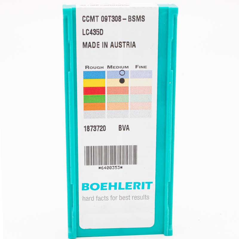 5 Stk. CCMT 09T308 BSMS BOEHLERIT Wendeschneidplatten