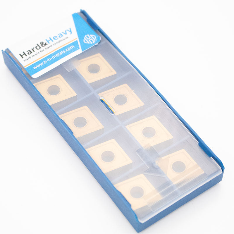 10 Stk. CCMT 120404 IF Hard&Heavy Wendeschneidplatten