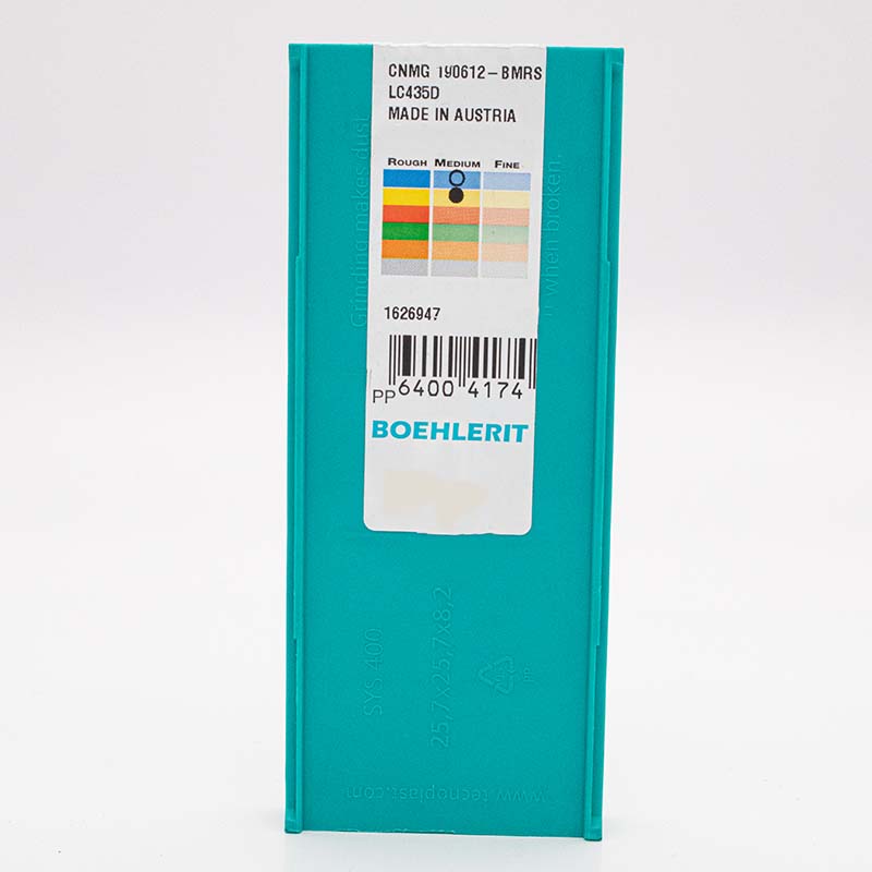 8 Stk. Wendeschneidplatten für die Bearbeitung von Stählen CNMG 190612 BMRS VHM