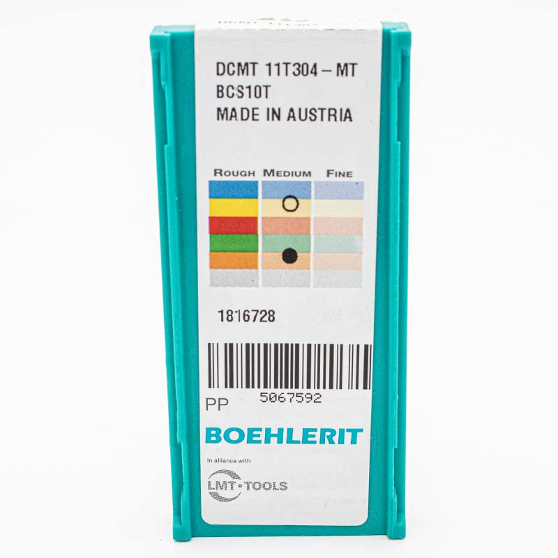 5 Stk. DCMT 11T304 MT BCS10T BOEHLERIT Wendeschneidplatten