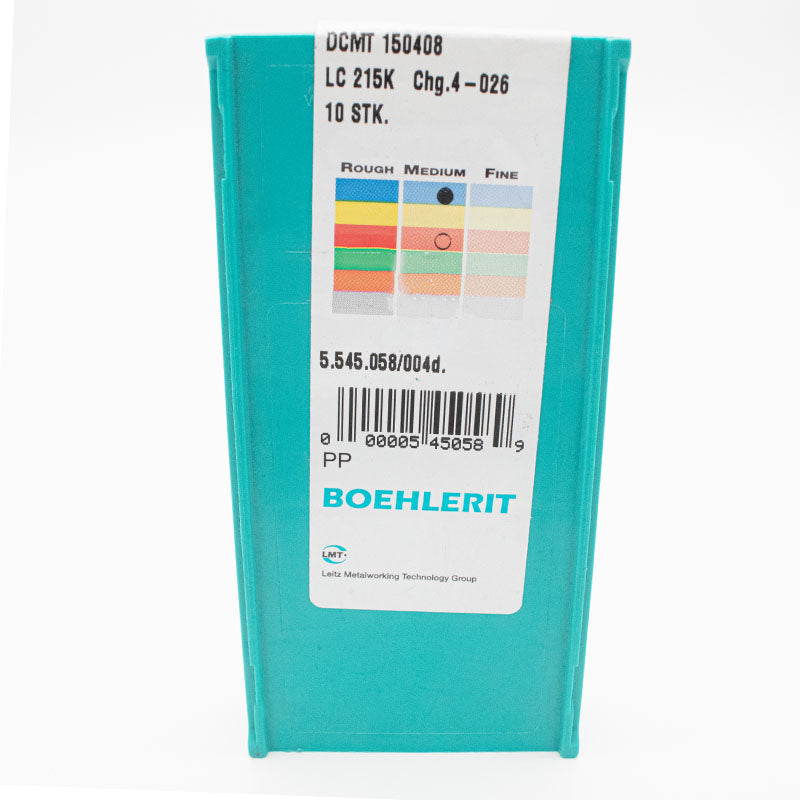 10 Stk. DCMT 150408 BOEHLERIT Wendeschneidplatten
