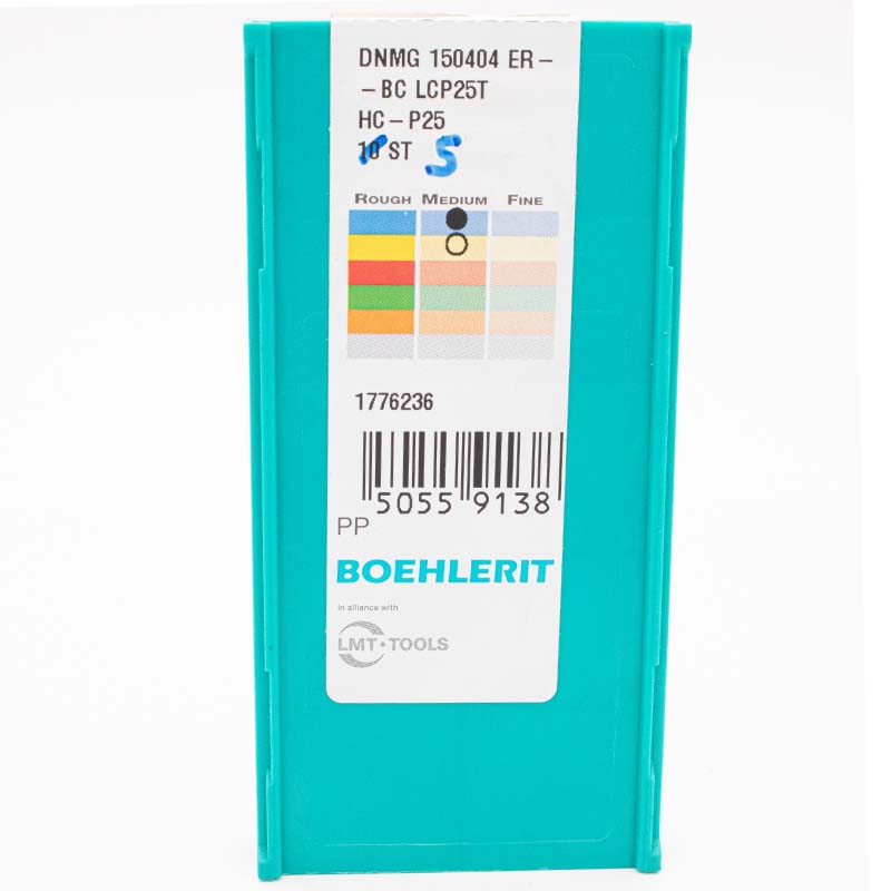 5 Stk. DNMG 150404 ER-BC BOEHLERIT Wendeschneidplatten