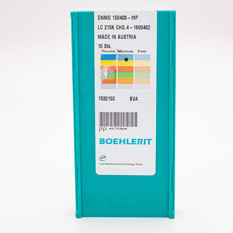 9 Stk. DNMG 150408 MP BOEHLERIT Wendeschneidplatten