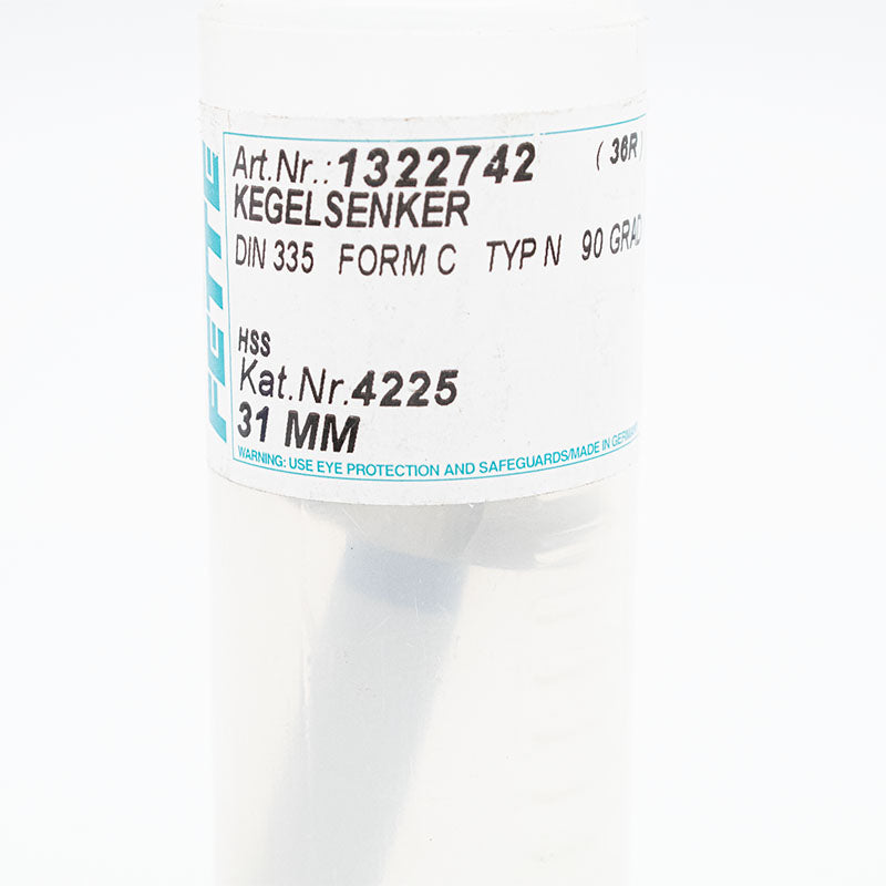 LMT FETTE Kegelsenker 31 mm form c 90 Grad