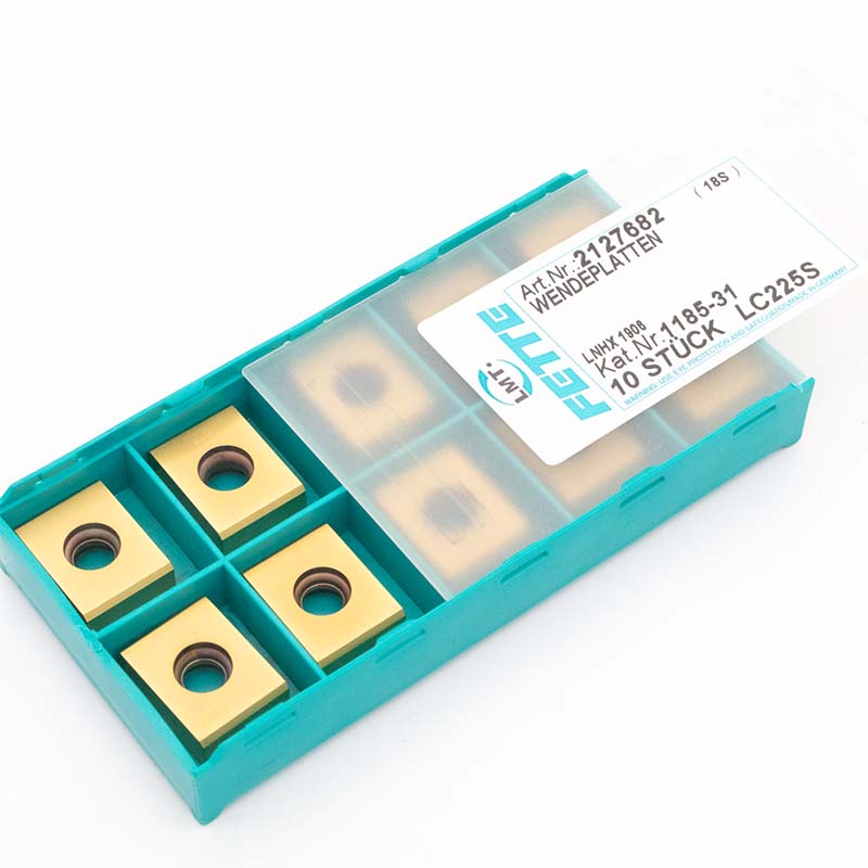 10 Stk. LNHX 1906 LC 225S LMT FETTE Wendeschneidplatten Multi Edge 4-T (Tangential)