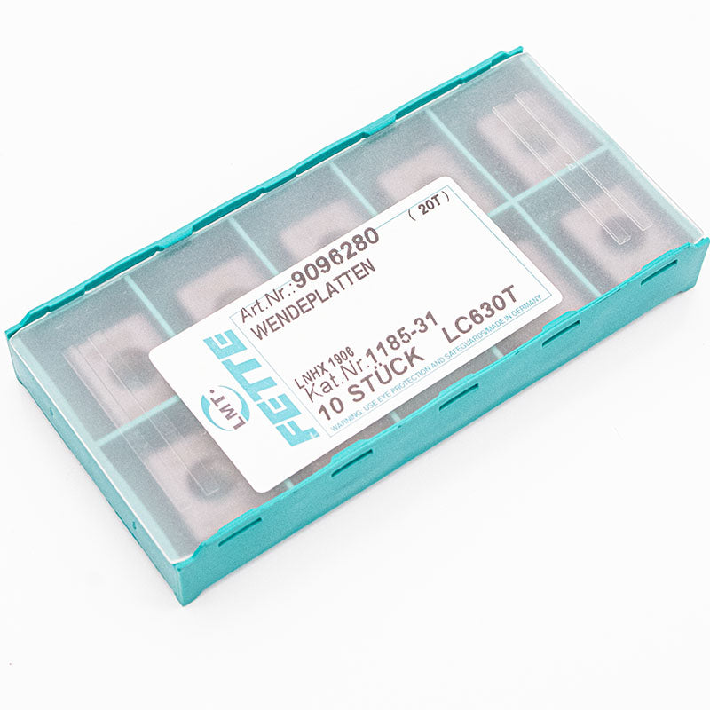 10 Stk. LNHX 1906 LC630T LMT FETTE Wendeschneidplatten