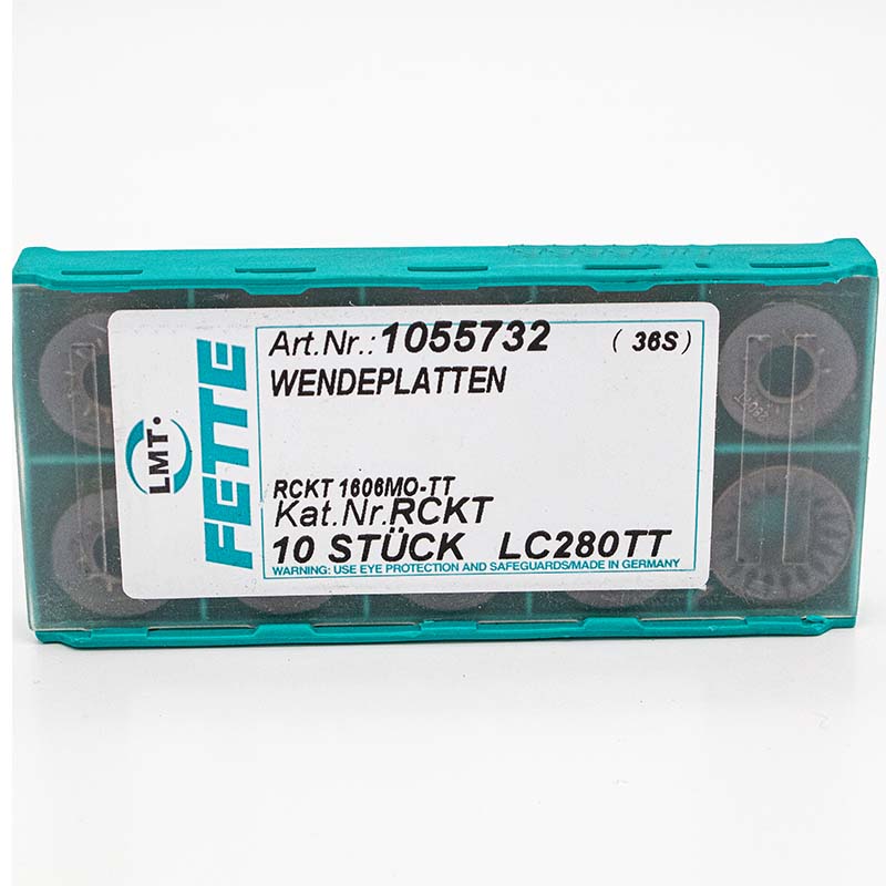 10 Stk. RCKT 1606 LMT FETTE Wendeschneidplatten
