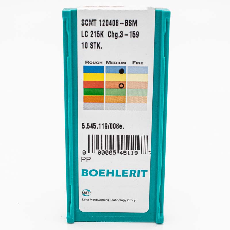 10 Stk. SCMT 120408 BSM BOEHLERIT Wendeschneidplatten