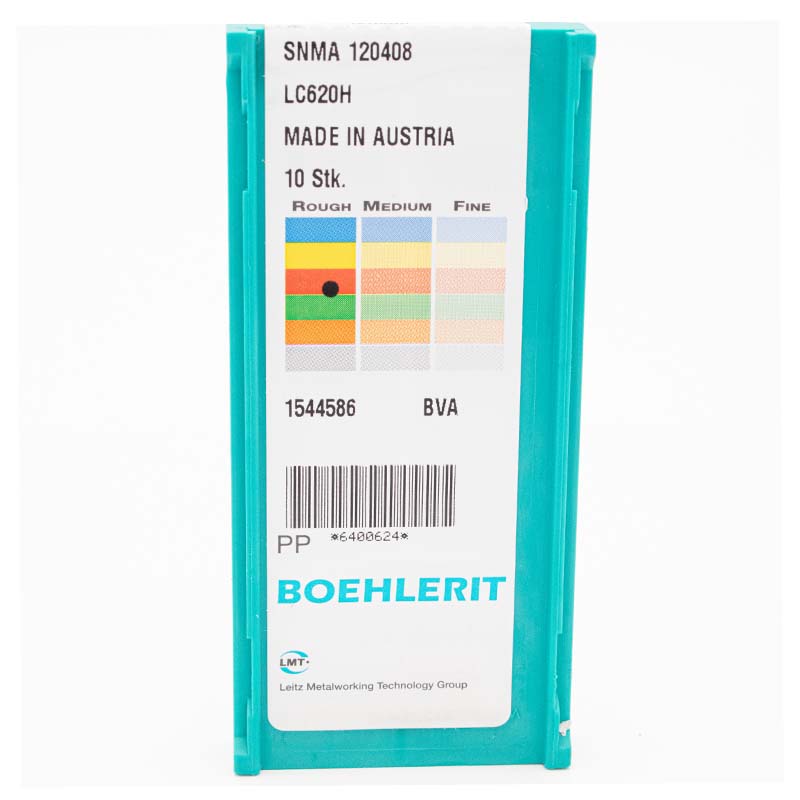 10 Stk. SNMA 120408 LC 620H BOEHLERIT Wendeschneidplatten