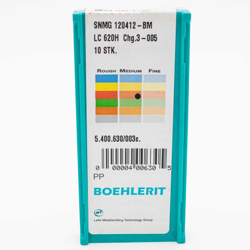 10 Stk. SNMG 120412 BM BOEHLERIT Wendeschneidplatten