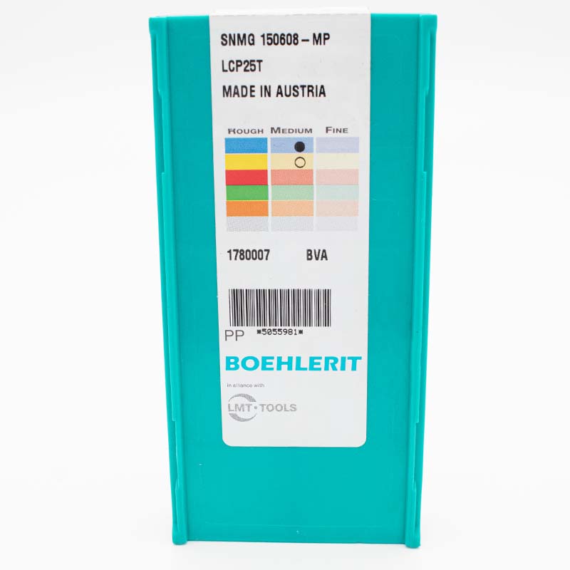 8 Stk. SNMG 150608 MP BOEHLERIT Wendeschneidplatten