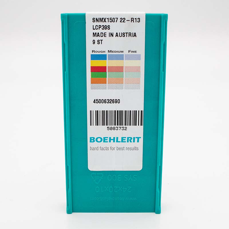 9 Stk. Wendeschneidplatten für Schweißnaht Bearbeitung SNMX 1507-22-R13 VHM