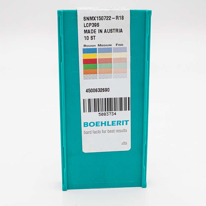 10 Stk. SNMX 1507-22-R18 BOEHLERIT Wendeschneidplatten