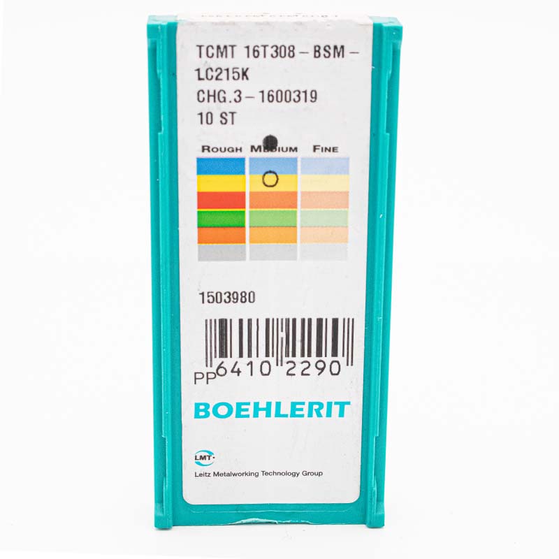 10 Stk. TCMT 16T308- BSM BOEHLERIT Wendeschneidplatten