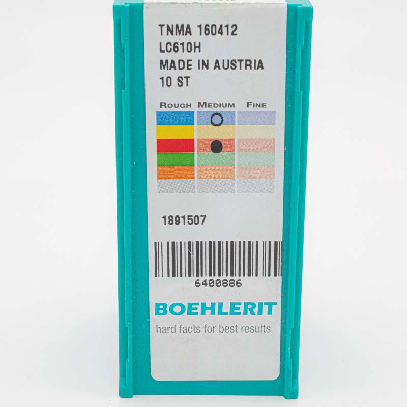 10 Stk. BOEHLERIT Wendeschneidplatte TNMA 160412