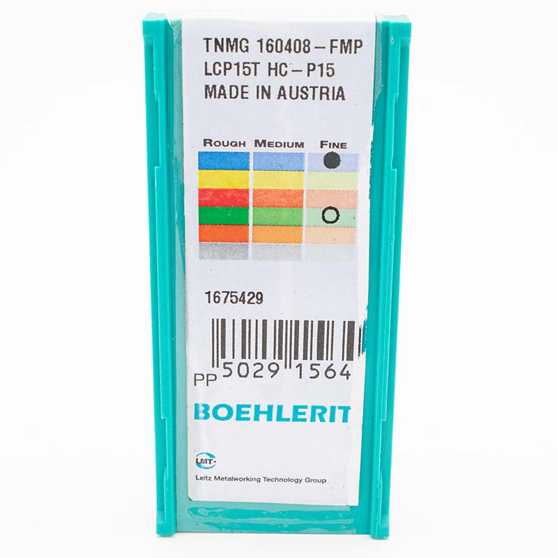 5 Stk. TNMG 160408 MP BOEHLERIT Wendeschneidplatten