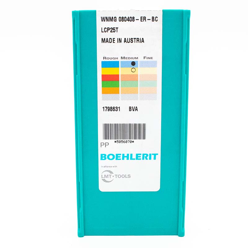 5 Stk. WNMG 080408 ER-BC BOEHLERIT Wendeschneidplatten