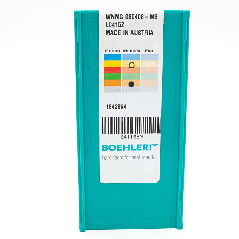 5 Stk. WNMG 080408 MS BOEHLERIT Wendeschneidplatten