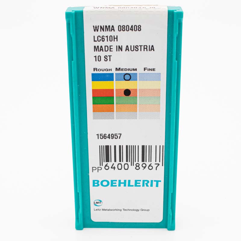 10 Stk. WNMA 080408 BOEHLERIT Wendeschneidplatten