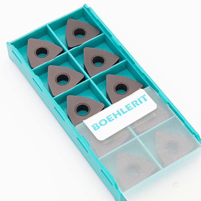 10 Stk. WNMA 080412 LC610H BOEHLERIT Wendeschneidplatten