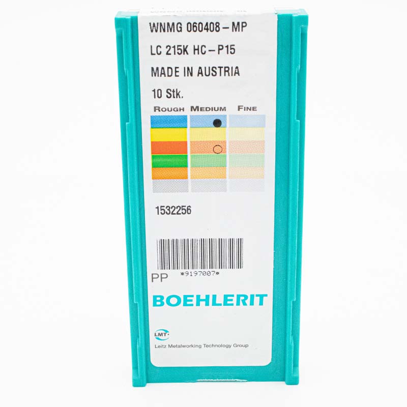 10 Stk. WNMG 060408 MP BOEHLERIT Wendeschneidplatten