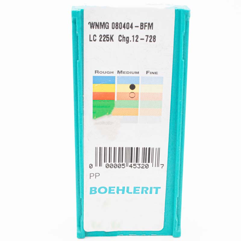 8 Stk. WNMG 080404 BFM BOEHLERIT Wendeschneidplatten