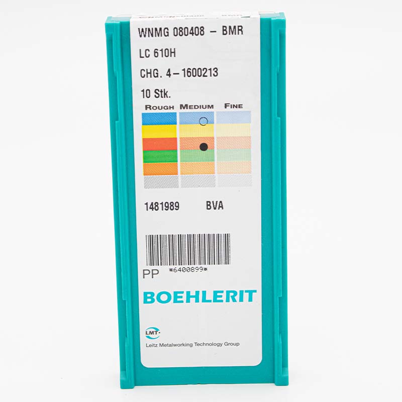 10 Stk. WNMG 080408 BMR BOEHLERIT Wendeschneidplatten