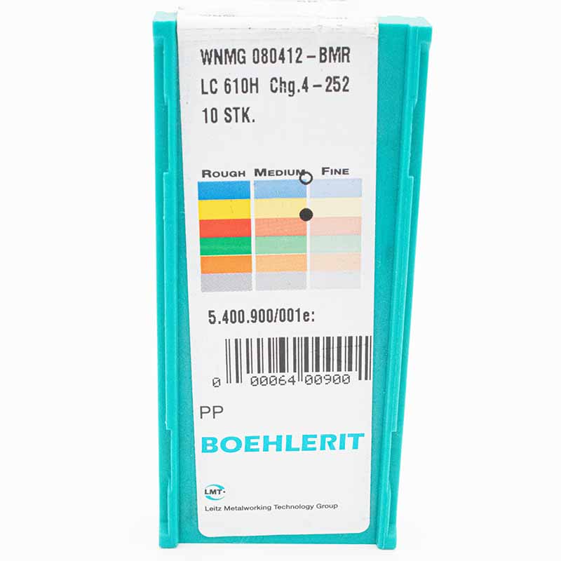 10 Stk. WNMG 080412 BMR BOEHLERIT Wendeschneidplatten