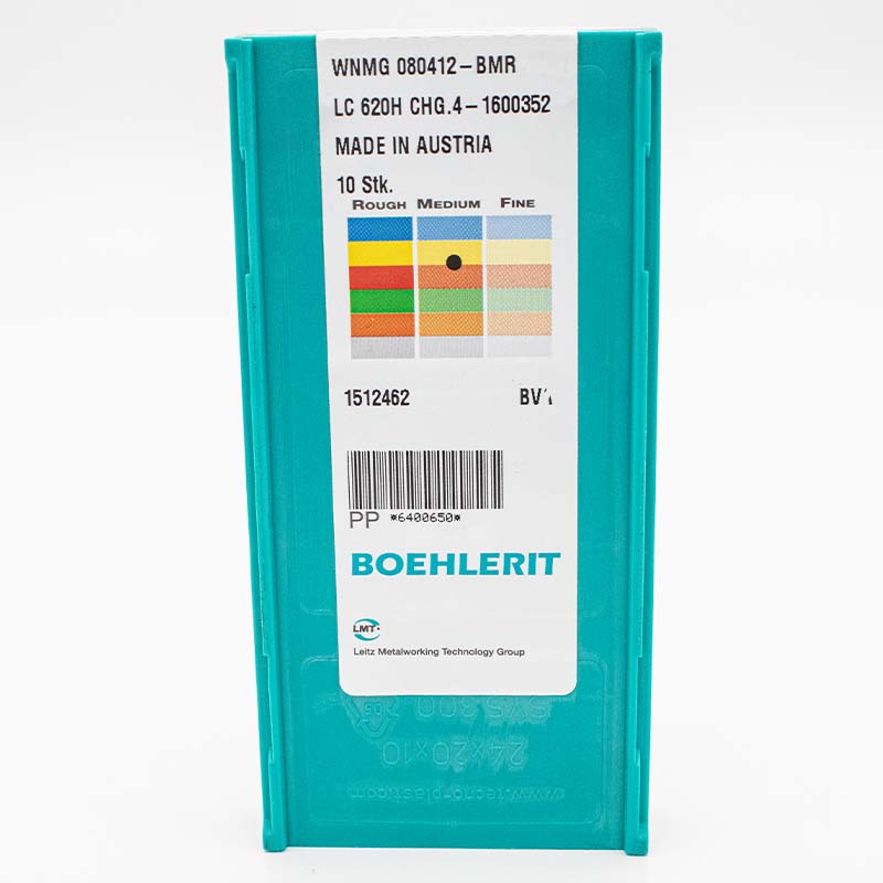 10 Stk. WNMG 080412 BMR BOEHLERIT Wendeschneidplatten