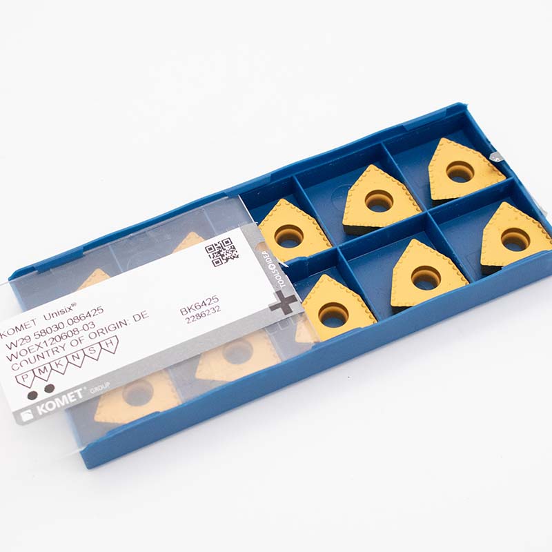 10 Stk. WOEX 120608 KOMET Wendeschneidplatten