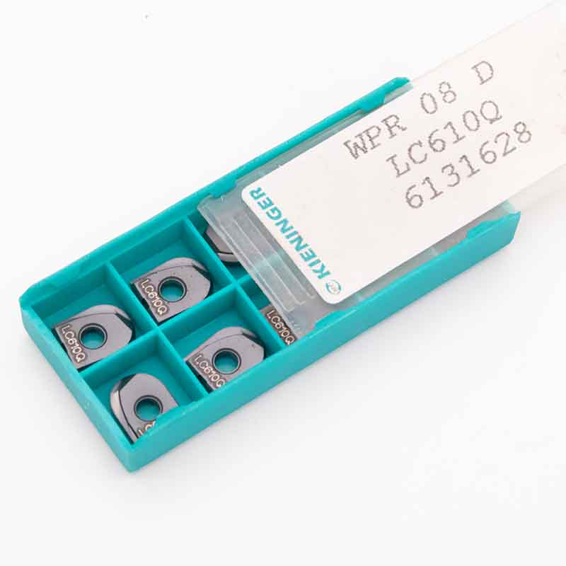 9 Stk. WPR 08 D LC610Q KIENINGER Wendeschneidplatten