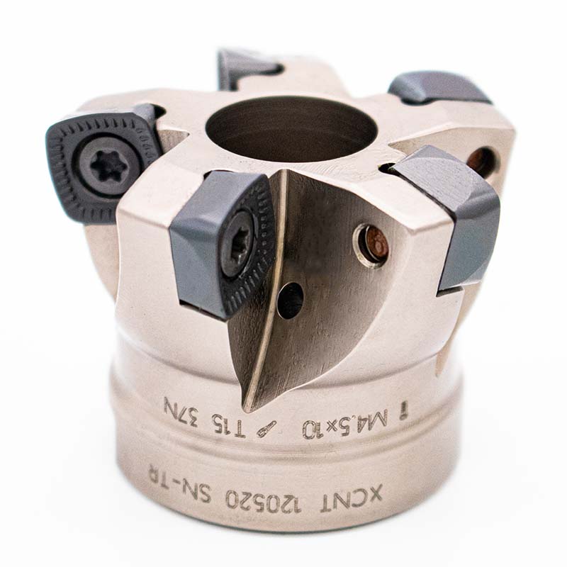 MultiEdge 4 Feed FCP V12.052AN-l 52x40x22 mm Hochvorschubfräskopf LMT FETTE Bestückt