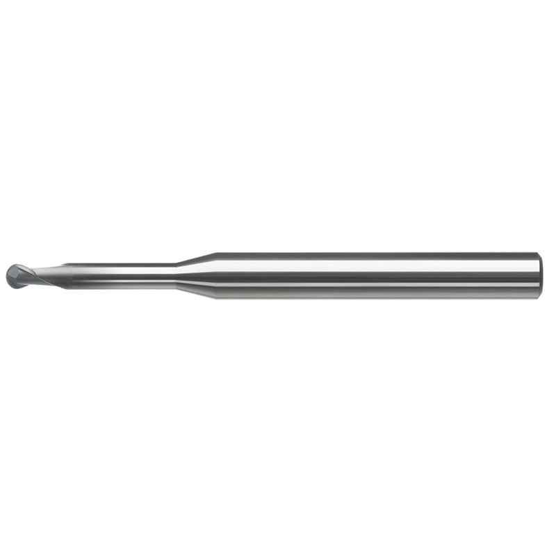 ATORN VHM Mini-Radiusfräser Durchmesser 2,0 x 2 x 30 x 65 mm Z2 HA Ø4 ULTRA DC