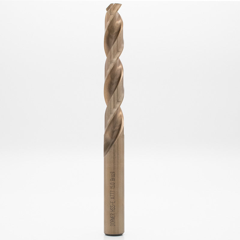 DORMER A77715.0 Spiralbohrer DIN 338 Typ N A777 ø15 mm HSS-E Bronzefarben