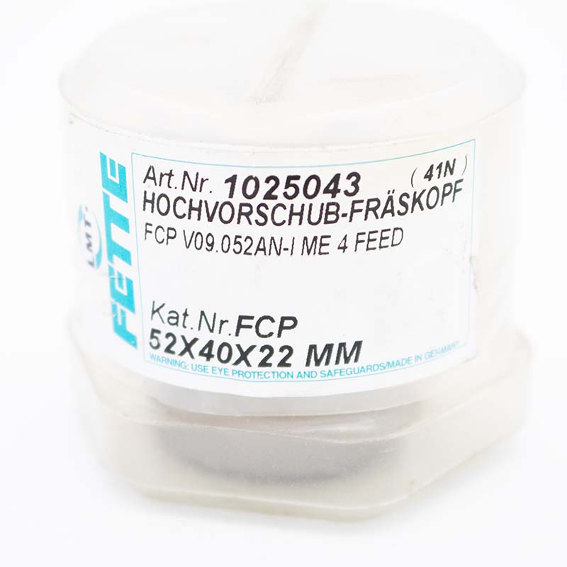 FCP V09.052AN-I  MultiEdge 4Feed Planfräsköpfe LMT Fette Bestückt