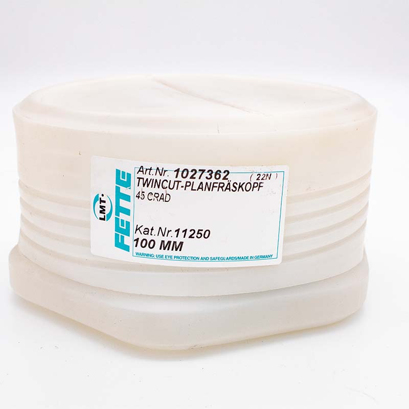 FMT45 S12.100AN-E Twincut-Planfräsköpfe 45°