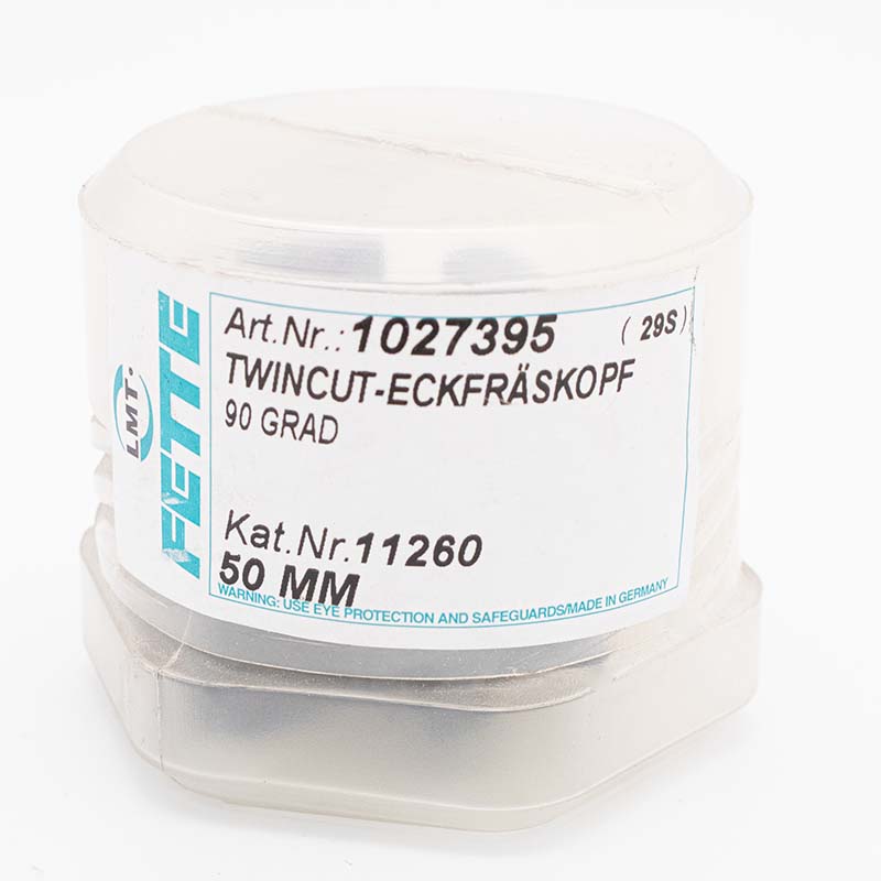 FMT90 S09.050AN  Twincut-Eckfräsköpfe 90° mit Twincut-Geometrie