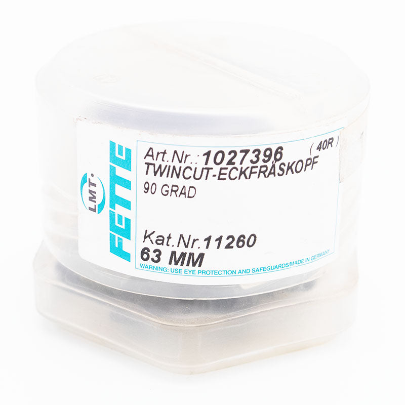 FMT90 S09.063AN   Twincut-Eckfräsköpfe 90° mit Twincut-Geometrie