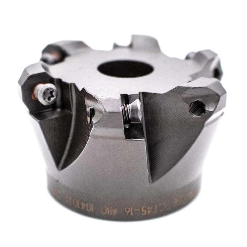 1 Stk.  FCT45 006.080AN-l MultiEdge Plan- und Kopierfräsköpfe 45° LMT Fette